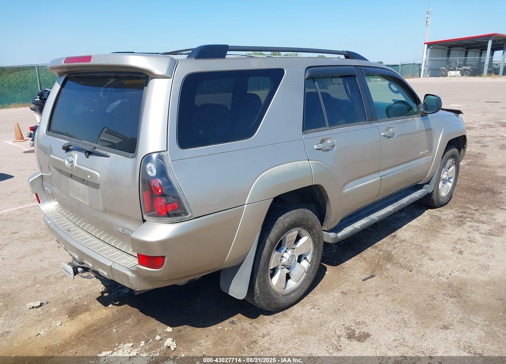 2004 TOYOTA 4RUNNER SR5 V8 VIN: JTEBT14R340044638