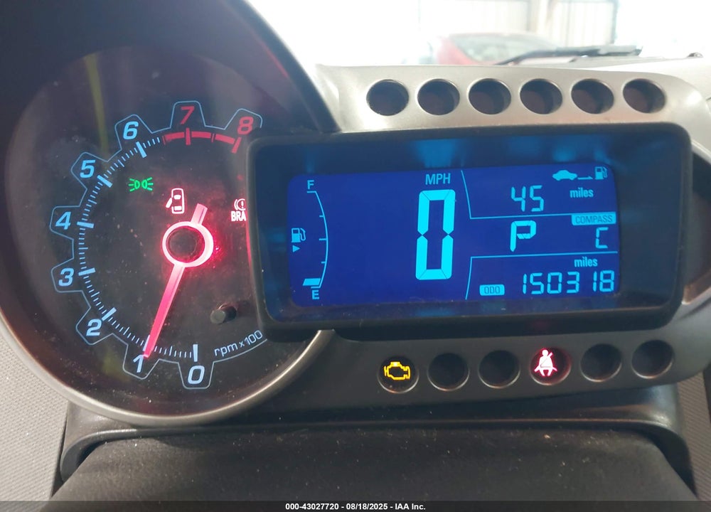 2013 CHEVROLET SONIC VIN: 1G1JC5SH5D4214436