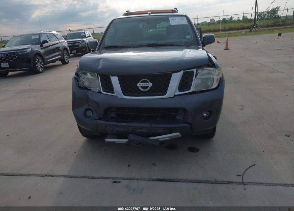 2012 NISSAN PATHFINDER VIN: 5N1AR1NN3CC609649