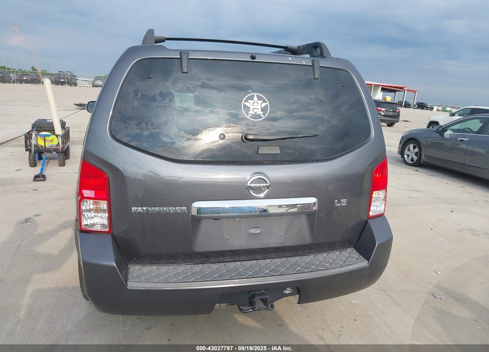 2012 NISSAN PATHFINDER VIN: 5N1AR1NN3CC609649