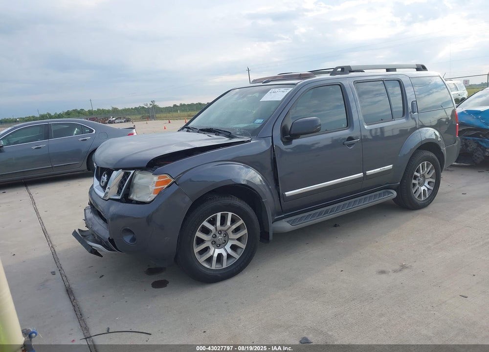 2012 NISSAN PATHFINDER VIN: 5N1AR1NN3CC609649