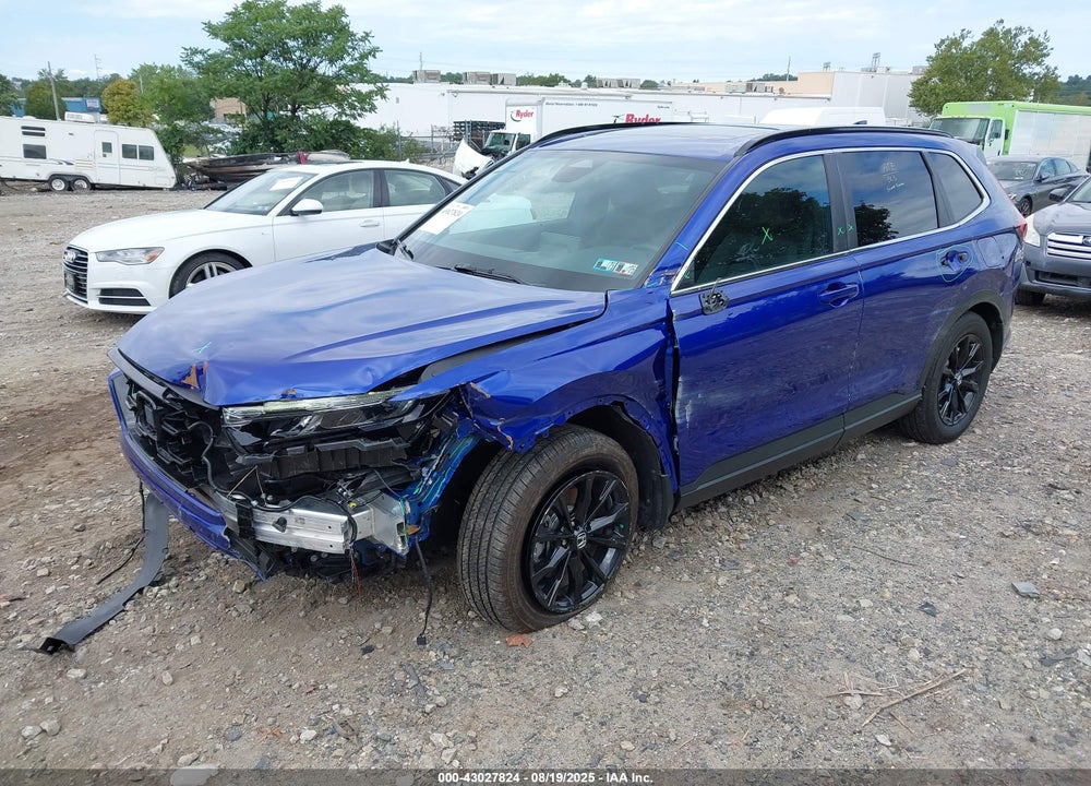 2025 HONDA CR-V HYBRID SPORT-L VIN: 2HKRS6H81SH810483