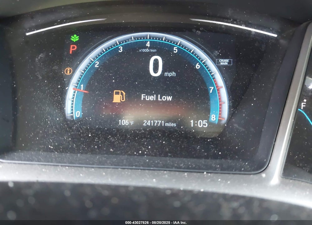 2016 HONDA CIVIC VIN: 19XFC2F75GE016701