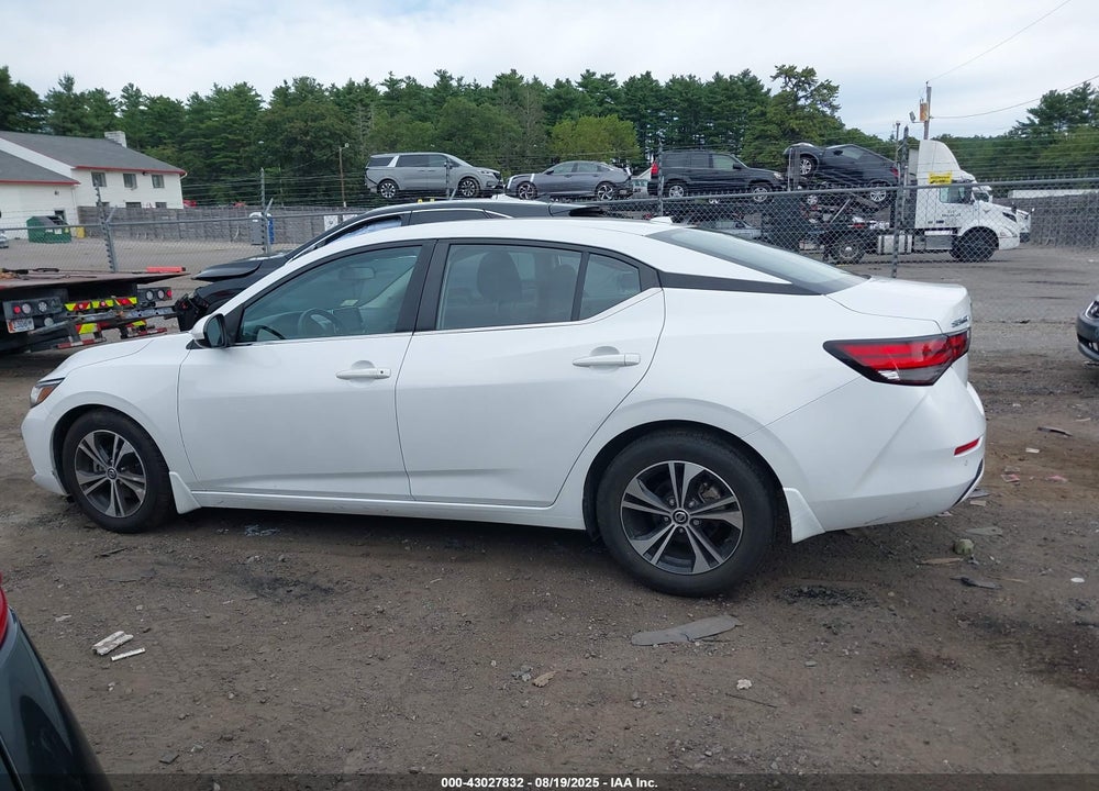 2022 NISSAN SENTRA SV XTRONIC CVT VIN: 3N1AB8CV2NY274739