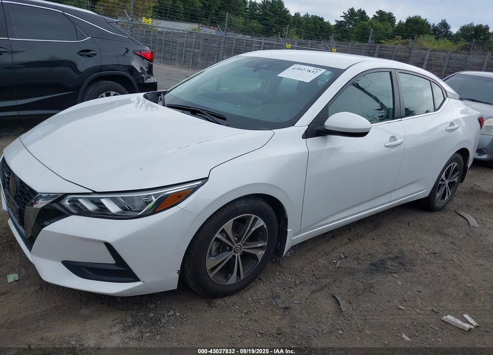 2022 NISSAN SENTRA SV XTRONIC CVT VIN: 3N1AB8CV2NY274739