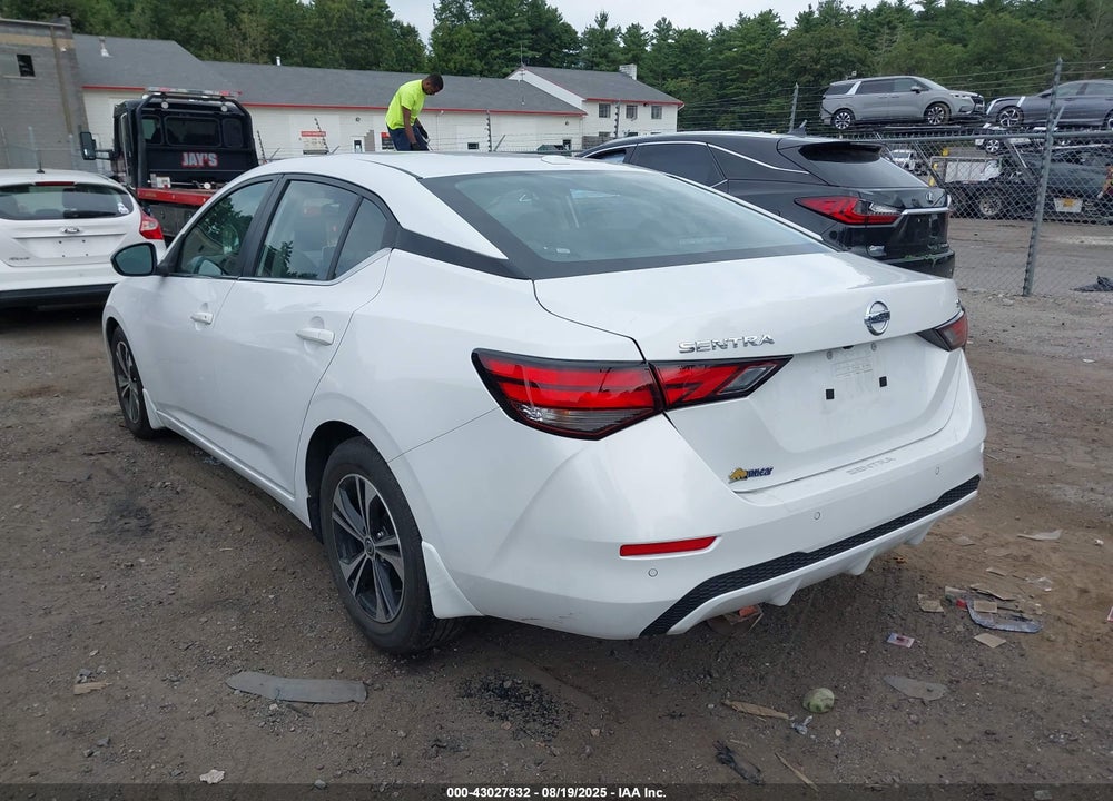 2022 NISSAN SENTRA SV XTRONIC CVT VIN: 3N1AB8CV2NY274739