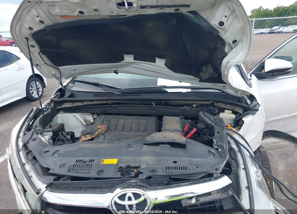 2015 TOYOTA HIGHLANDER VIN: 5TDYKRFH8FS041612