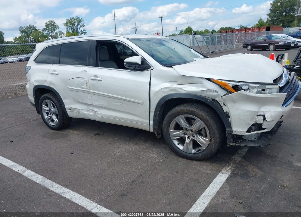 2015 TOYOTA HIGHLANDER VIN: 5TDYKRFH8FS041612