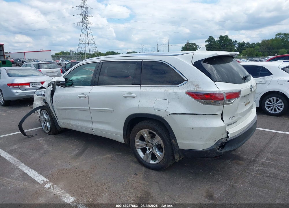 2015 TOYOTA HIGHLANDER VIN: 5TDYKRFH8FS041612