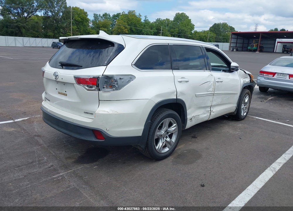 2015 TOYOTA HIGHLANDER VIN: 5TDYKRFH8FS041612
