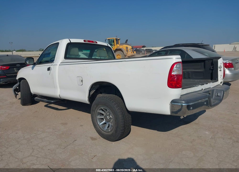 2006 TOYOTA TUNDRA BASE V8 VIN: 5TBJT321X6S479447