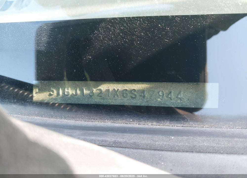 2006 TOYOTA TUNDRA BASE V8 VIN: 5TBJT321X6S479447