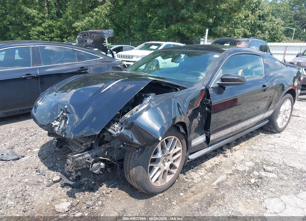 2012 FORD MUSTANG VIN: 1ZVBP8AM1C5247827