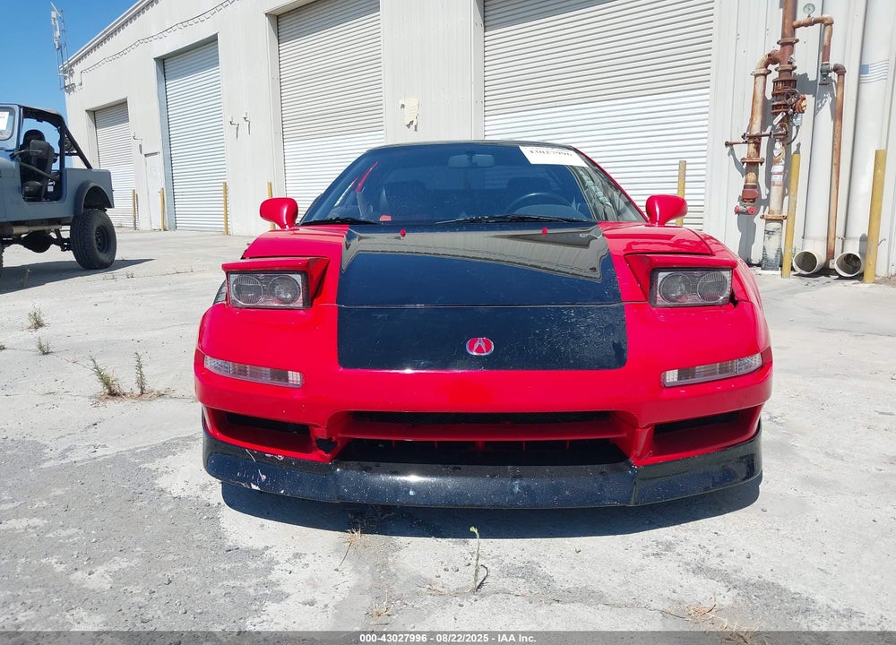 1993 ACURA NSX VIN: JH4NA1154PT000433