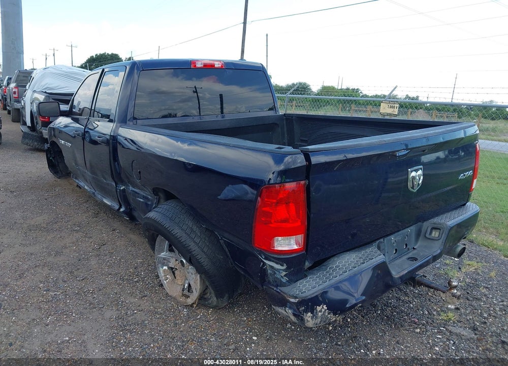 2012 RAM 1500 VIN: 1C6RD7FT3CS231139