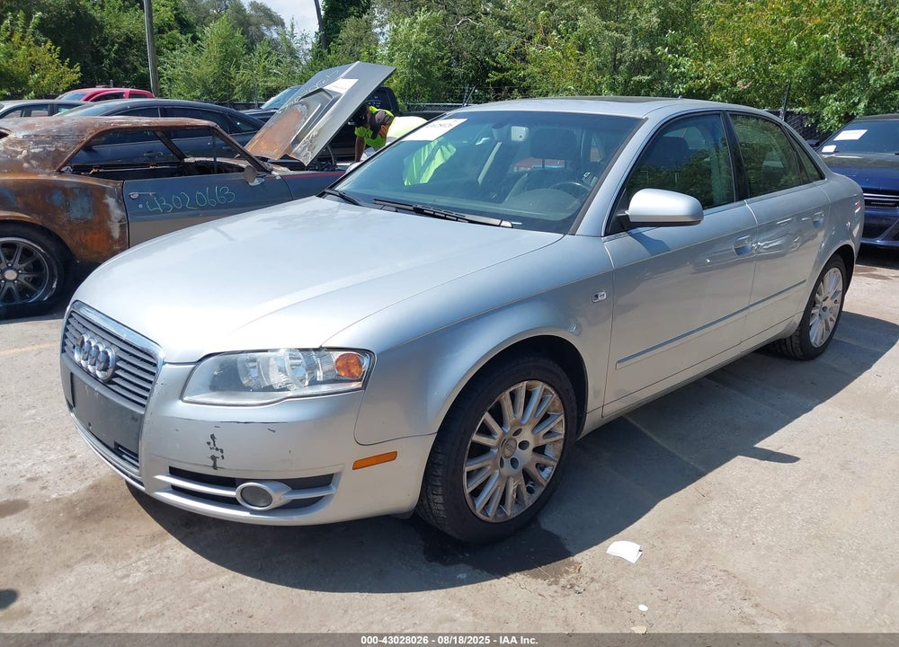 2006 AUDI A4 2.0T VIN: WAUDF78E06A188575
