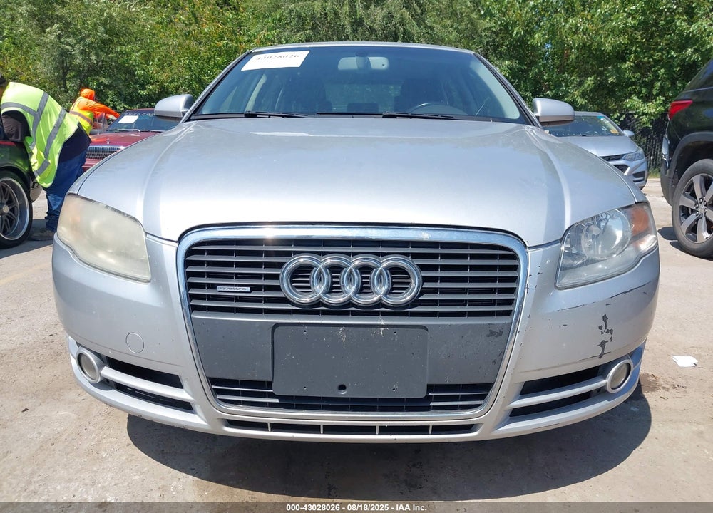 2006 AUDI A4 2.0T VIN: WAUDF78E06A188575