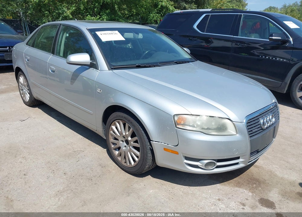 2006 AUDI A4 2.0T VIN: WAUDF78E06A188575