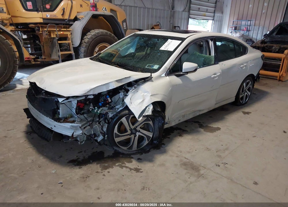 2022 SUBARU LEGACY VIN: 4S3BWGN64N3015619