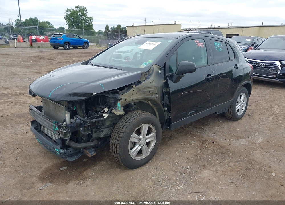 2019 CHEVROLET TRAX VIN: 3GNCJKSB0KL331923