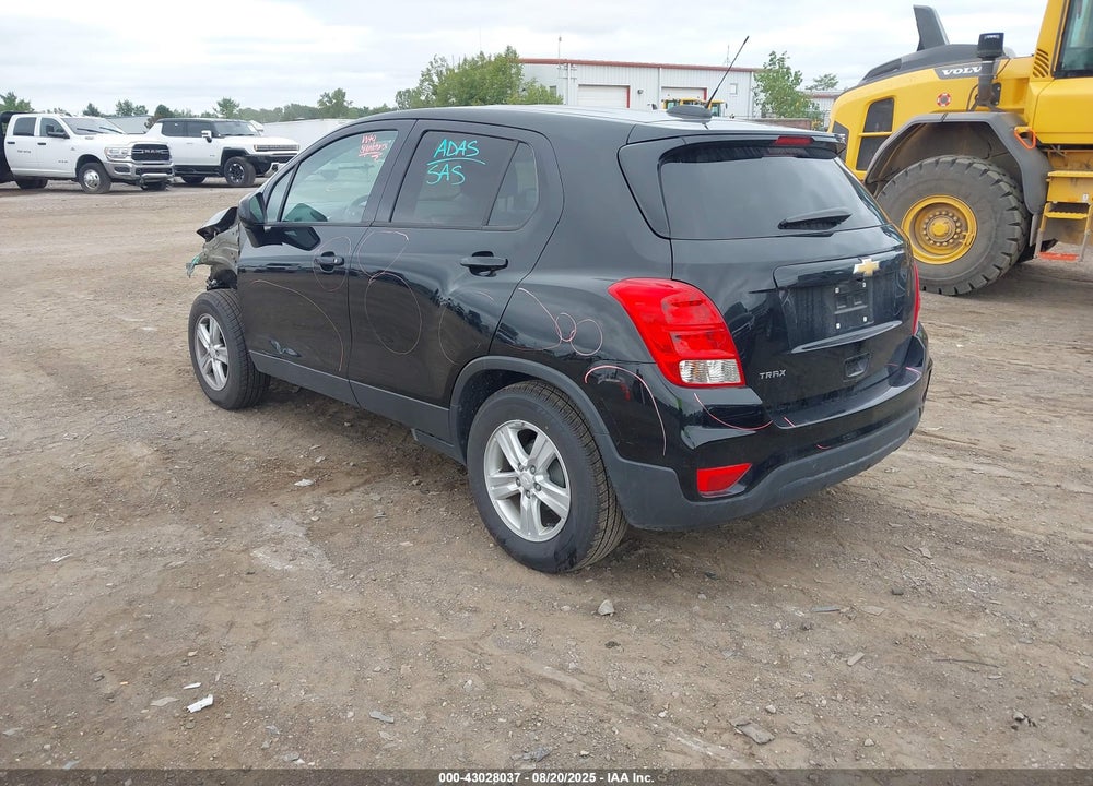 2019 CHEVROLET TRAX VIN: 3GNCJKSB0KL331923