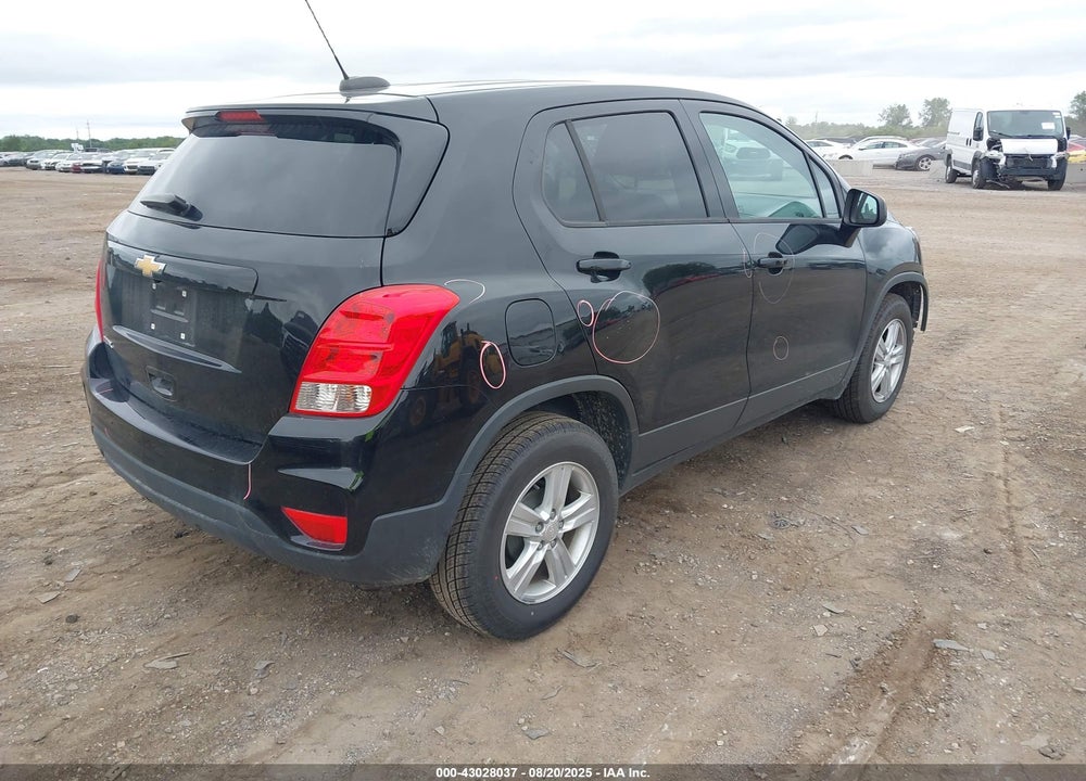 2019 CHEVROLET TRAX VIN: 3GNCJKSB0KL331923
