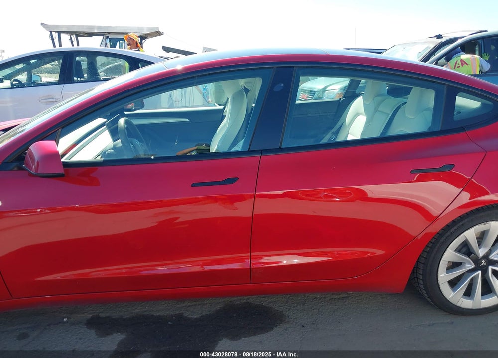 2022 TESLA MODEL 3 VIN: 5YJ3E1EB4NF269643