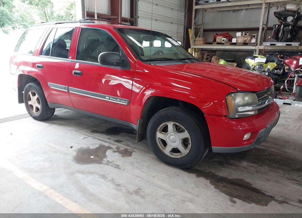 2002 CHEVROLET TRAILBLAZER LT VIN: 1GNDT13S622240499