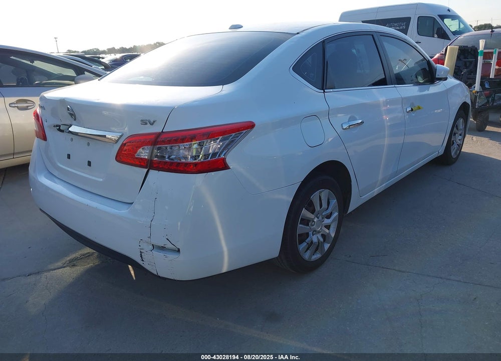 2015 NISSAN SENTRA FE+ S/S/SL/SR/SV VIN: 3N1AB7AP1FY252330