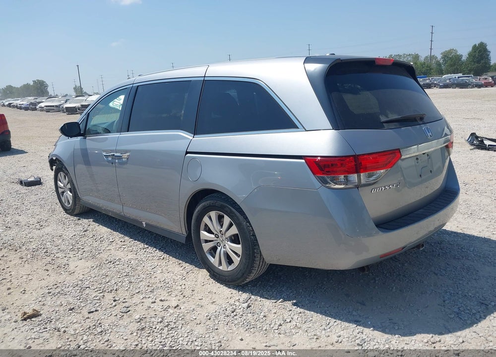 2016 HONDA ODYSSEY EXL VIN: 5FNRL5H65GB137936