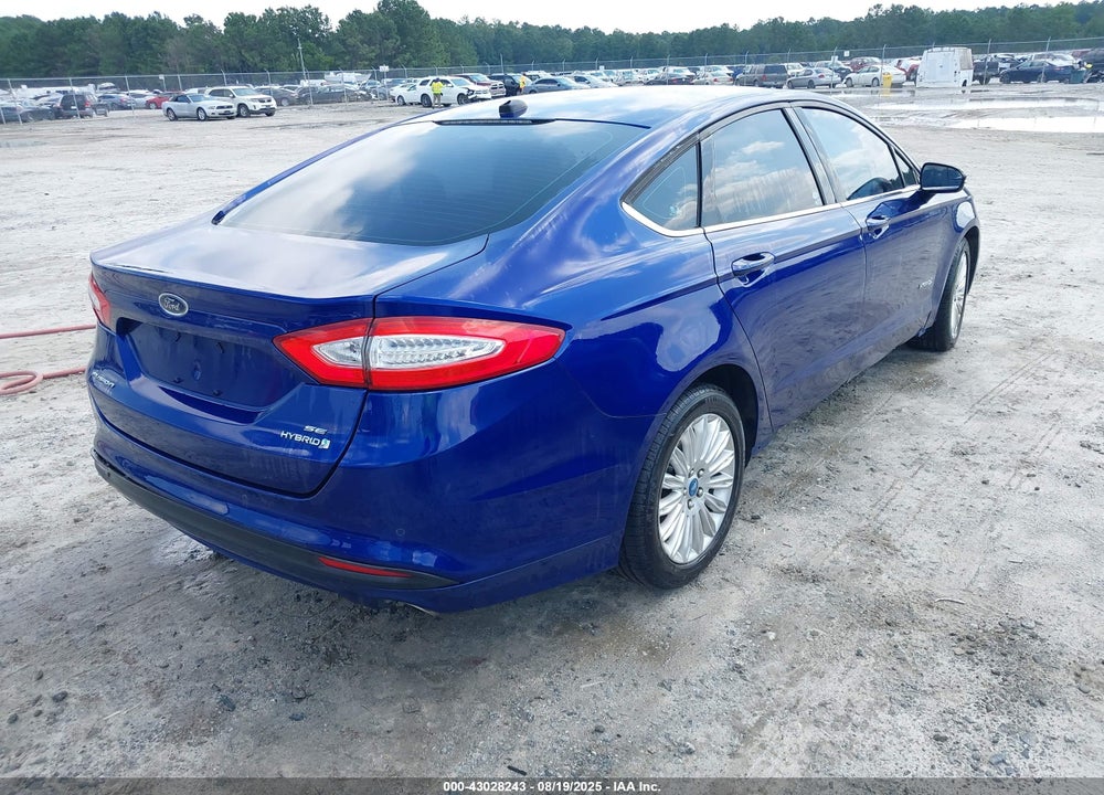 2014 FORD FUSION HYBRID SE VIN: 3FA6P0LU6ER131385