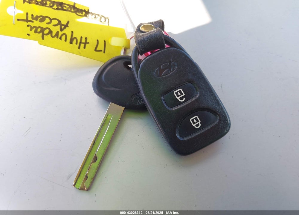 2017 HYUNDAI ACCENT SE VIN: KMHCT5AE7HU343030