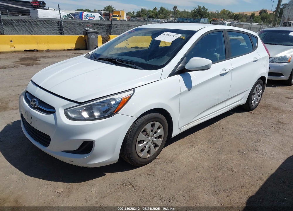 2017 HYUNDAI ACCENT SE VIN: KMHCT5AE7HU343030