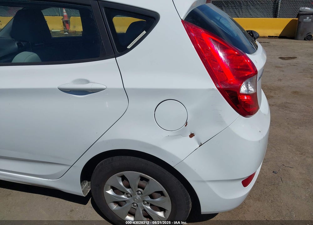 2017 HYUNDAI ACCENT SE VIN: KMHCT5AE7HU343030