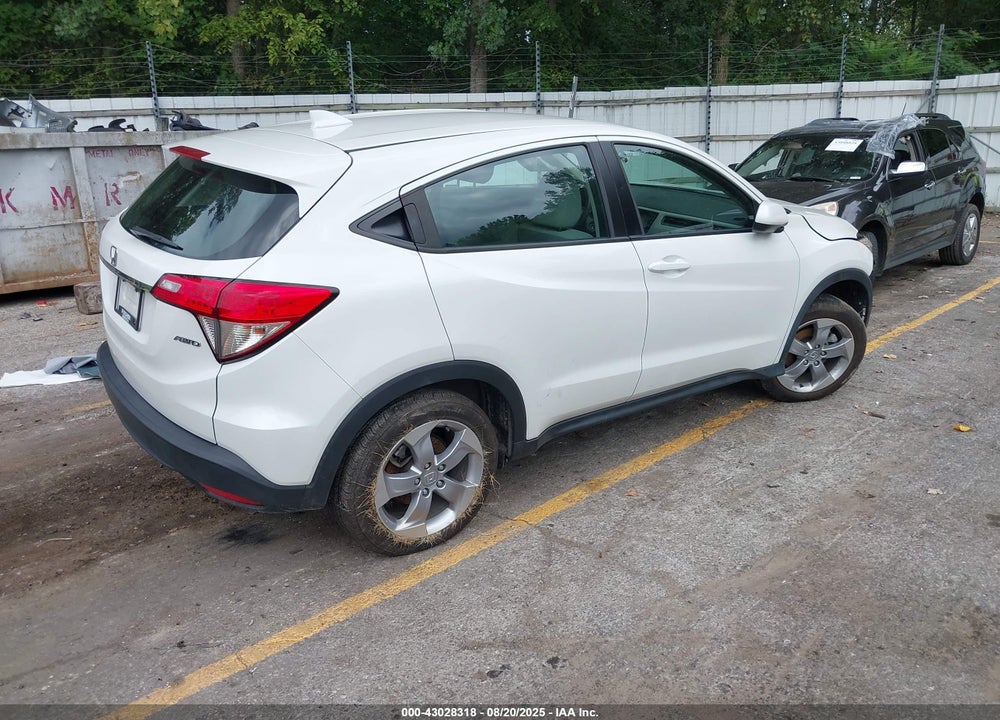 2021 HONDA HR-V AWD LX VIN: 3CZRU6H37MM725525