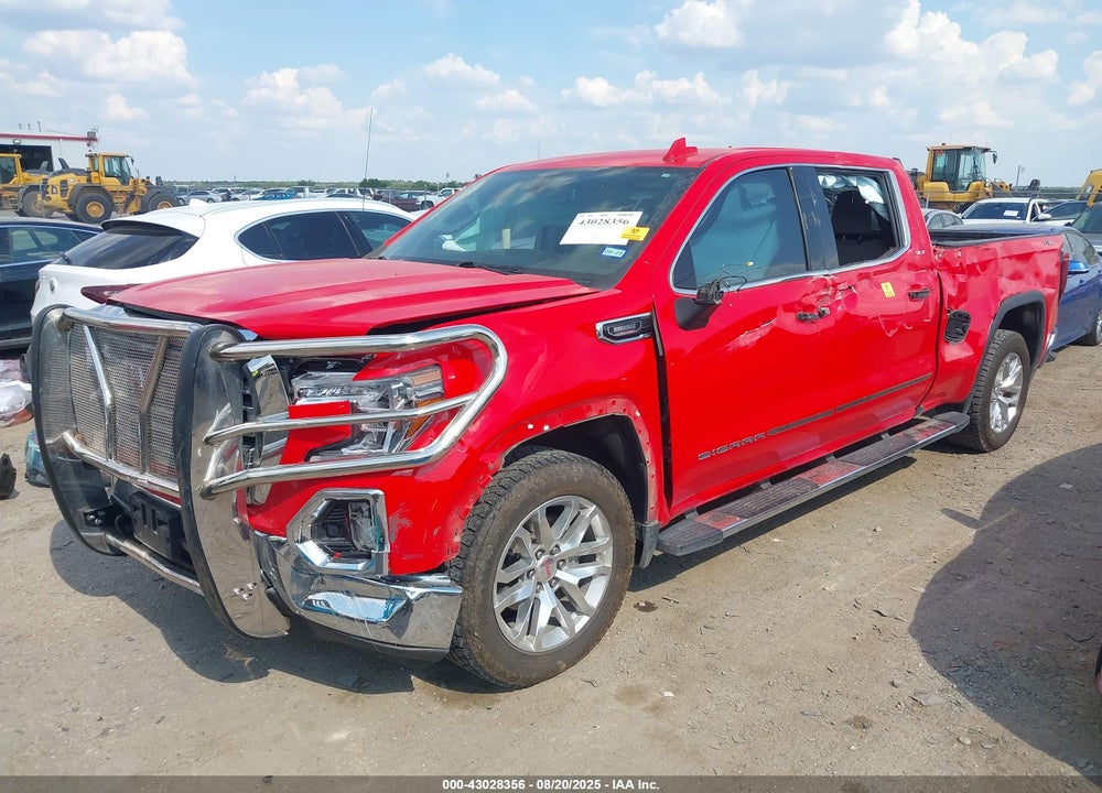 2022 GMC SIERRA 1500 LIMITED 4WD  STANDARD BOX SLT VIN: 3GTU9DET8NG171017