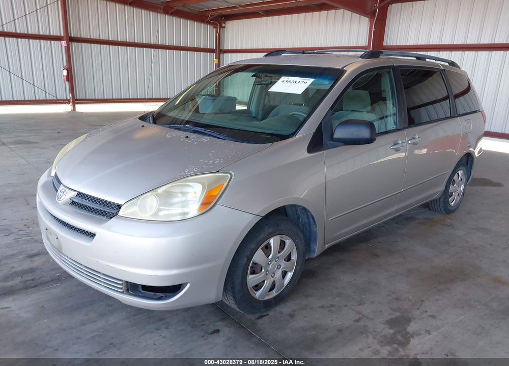 2004 TOYOTA SIENNA LE VIN: 5TDZA23C24S045837
