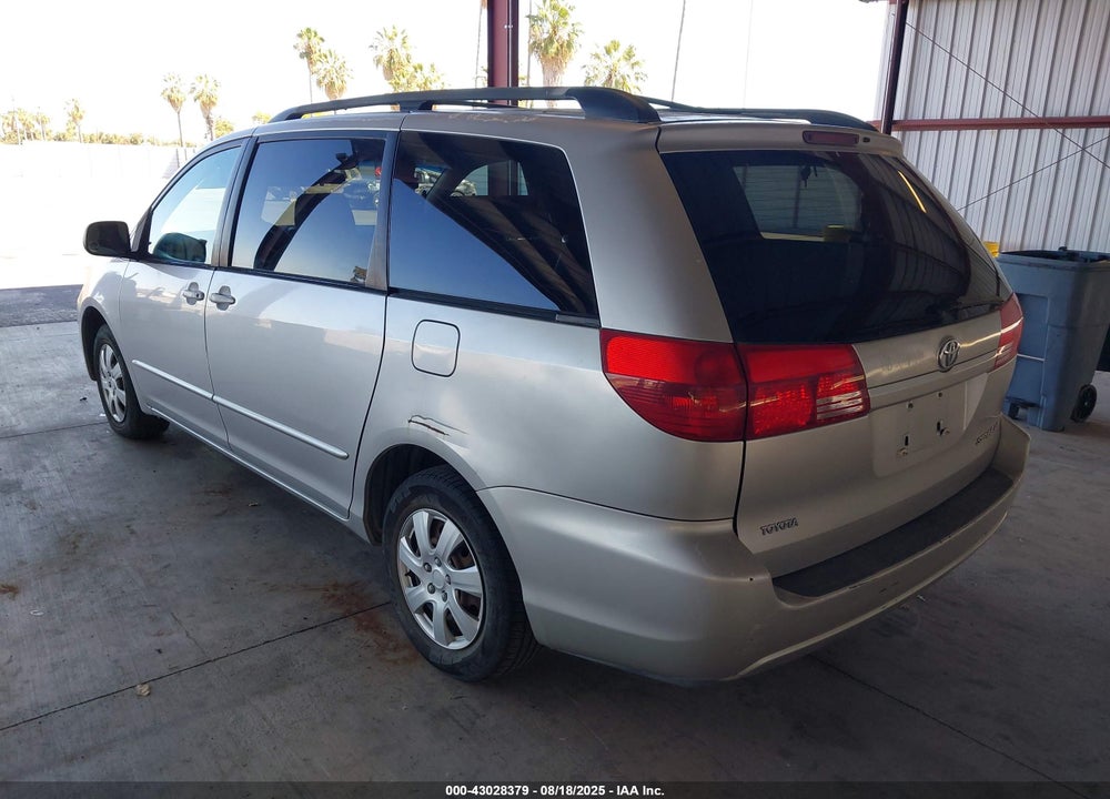 2004 TOYOTA SIENNA LE VIN: 5TDZA23C24S045837