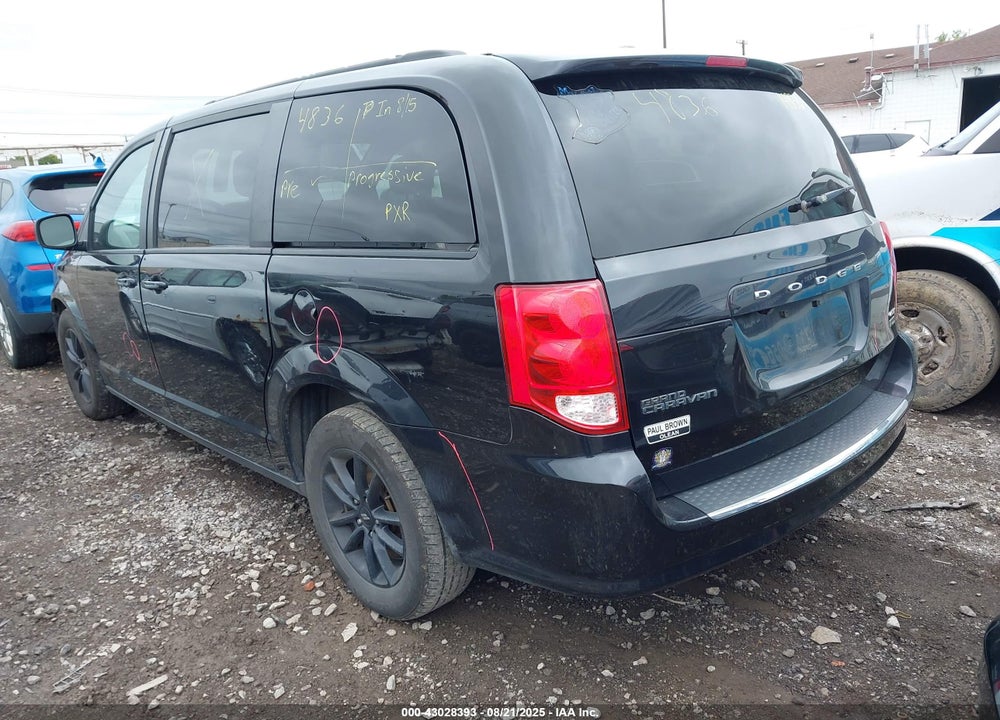 2019 DODGE GRAND CARAVAN GT VIN: 2C4RDGEG2KR736408