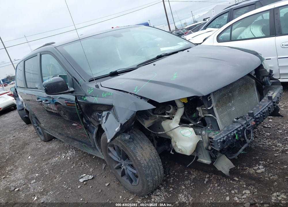 2019 DODGE GRAND CARAVAN GT VIN: 2C4RDGEG2KR736408