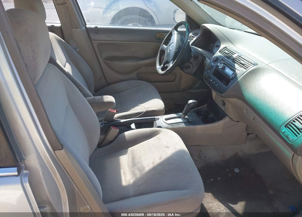 2002 HONDA CIVIC VIN: 1HGES16572L041575