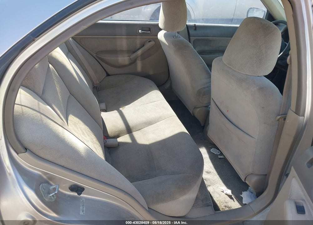 2002 HONDA CIVIC VIN: 1HGES16572L041575