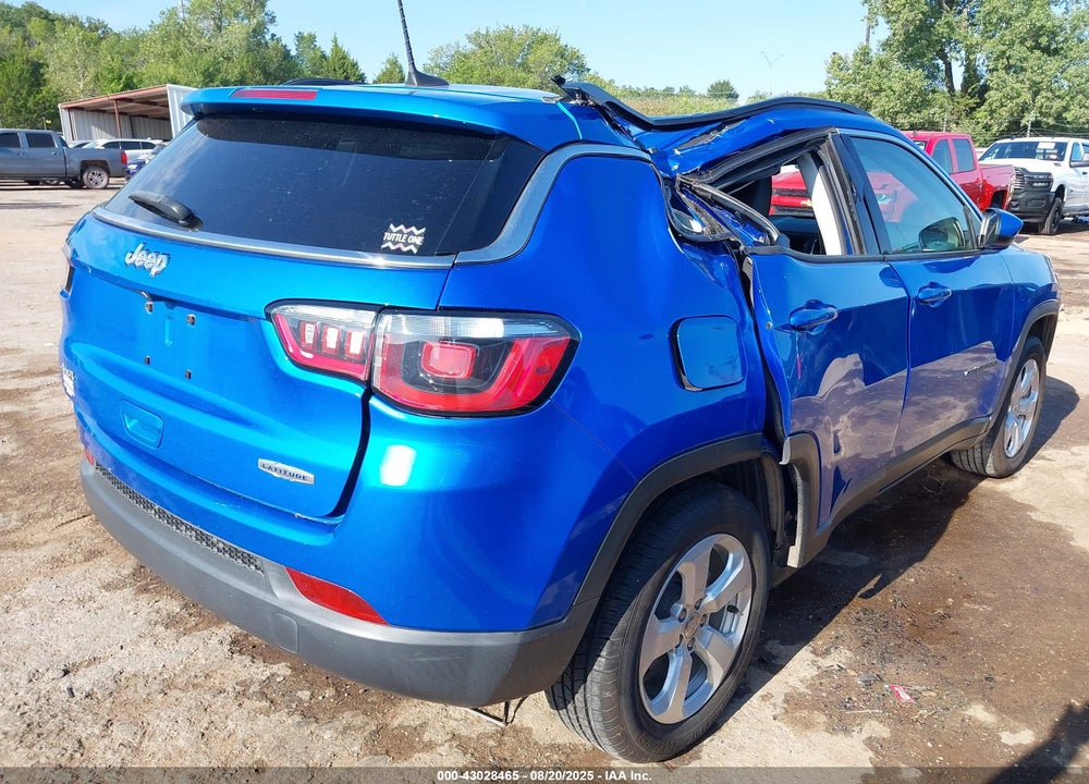 2019 JEEP COMPASS VIN: 3C4NJDBB3KT703266