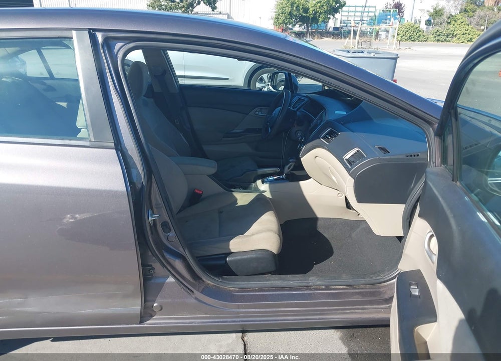 2013 HONDA CIVIC LX VIN: 19XFB2F56DE047890