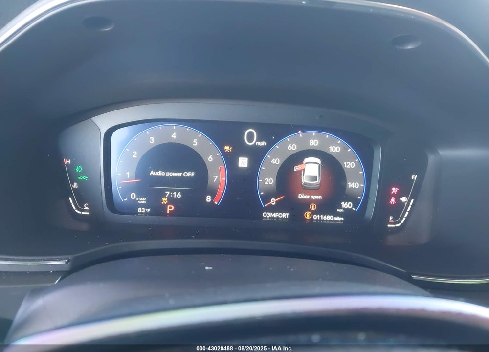 2025 ACURA INTEGRA VIN: 19UDE4H35SA002009