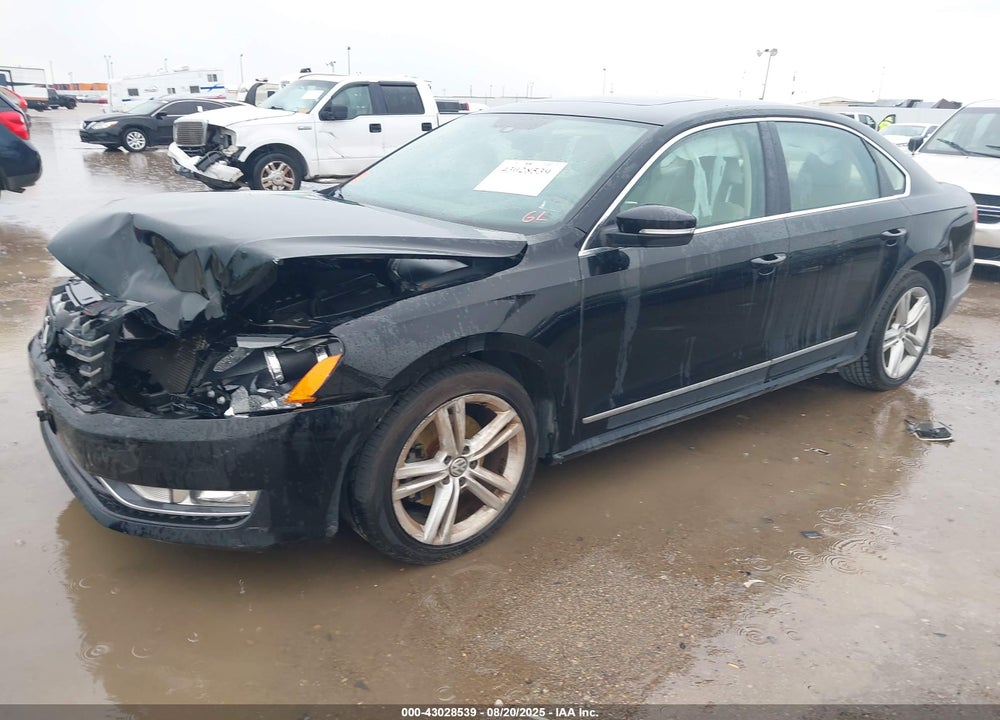 2014 VOLKSWAGEN PASSAT VIN: 1VWBN7A3XEC088988