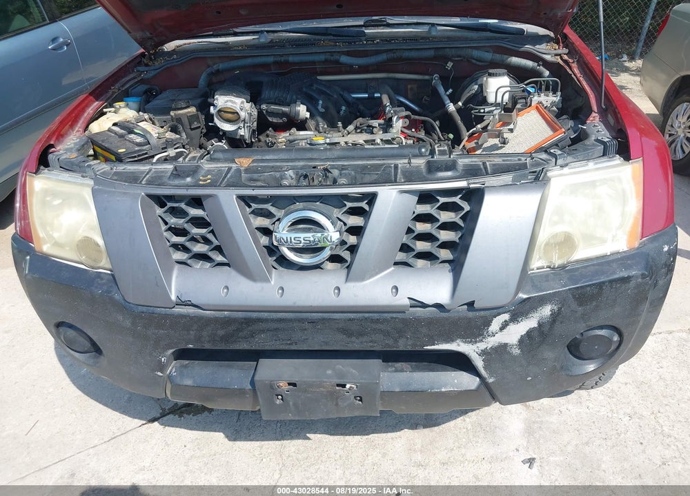 2008 NISSAN XTERRA S VIN: 5N1AN08UX8C513548