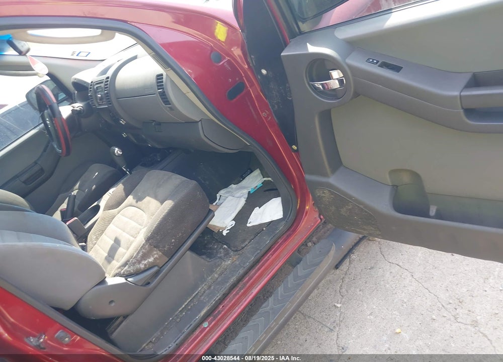 2008 NISSAN XTERRA S VIN: 5N1AN08UX8C513548