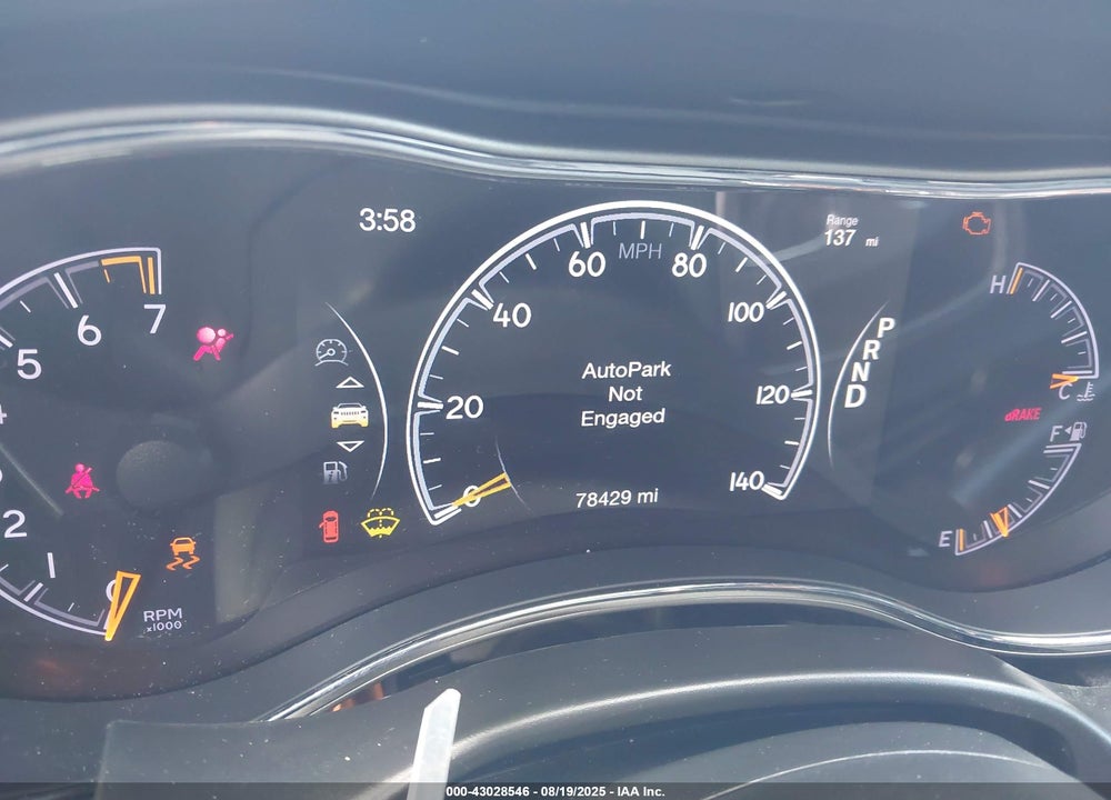 2020 JEEP GRAND CHEROKEE VIN: 1C4RJFAG3LC241900