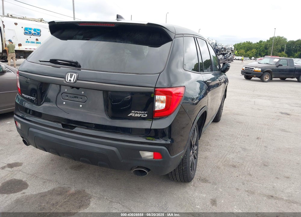 2020 HONDA PASSPORT AWD SPORT VIN: 5FNYF8H29LB012580